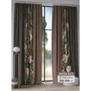 Комплект штор на шторной ленте Comfy Way Менкол 220x300 см цвет коричневый