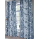 Комплект штор на шторной ленте Comfy Way Авалос 150x260 см цвет синий