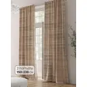 Комплект штор на шторной ленте Comfy Way Ронкриолт 150x230 см цвет бежевый