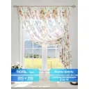Тюль на шторной ленте Comfy Way Пренверс 300x150 см цвет белый