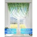 Тюль на шторной ленте Comfy Way Меновирс 300x150 см цвет зеленый