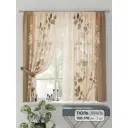Комплект штор на шторной ленте Comfy Way Ирвас 150x170 см цвет бежевый