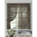 Комплект штор на шторной ленте Comfy Way Палима 150x170 см цвет коричневый