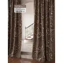 Комплект штор на шторной ленте Comfy Way Марифарс 150x270 см цвет коричневый