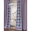 Комплект штор на шторной ленте Comfy Way Лорност 150x270 см цвет фиолетовый