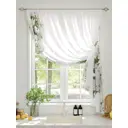 Тюль на шторной ленте Comfy Way Олуниа 300x150 см цвет белый