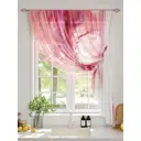 Тюль на шторной ленте Comfy Way Парроли 300x150 см цвет бирюзовый
