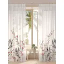 Комплект штор на шторной ленте Comfy Way Ранкворс 150x250 см цвет белый