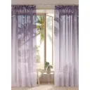 Комплект штор на шторной ленте Comfy Way Фарнемирс 150x250 см цвет фиолетовый