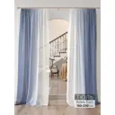 Комплект штор на шторной ленте Comfy Way Ларона 150x250 см цвет белый