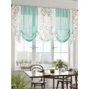 Тюль на шторной ленте Comfy Way Марнивар 300x155 см цвет бирюзовый