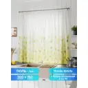 Тюль на шторной ленте Comfy Way Линфорт - 682 300x150 см цвет белый