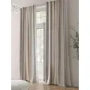 Комплект штор на шторной ленте Comfy Way Маривол 150x280 см цвет бежевый