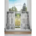 Комплект штор на кулиске Comfy Way Корниос 75x60 см цвет бело-серо-синий
