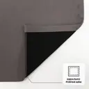 Штора на шторной ленте Миртек Alfa Dimout блэкаут 180x290 см цвет коричневый