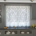 Тюль Лентабел жаккард 170x160 см цвет белый