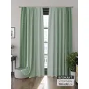 Комплект штор 2 шт на ленте Comfy Way Пирса CW905130 150x230 см блэкаут цвет зеленый
