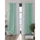 Комплект штор 2 шт на ленте Comfy Way Дарлия CW905094 150x230 см блэкаут цвет бирюзовый