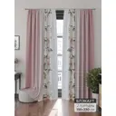Комплект штор 2 шт на ленте Comfy Way Жолсам CW905086 150x230 см блэкаут цвет розовый