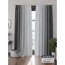 Комплект штор 2 шт на ленте Comfy Way Офалир CW905034 150x230 см блэкаут цвет серый