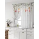 Комплект тюль 2 шт на ленте Comfy Way Свилс - 116 CW579116 150x160 см вуаль цвет зеленый