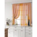 Комплект тюль 2 шт на ленте Comfy Way Свилс - 154 CW579154 150x160 см вуаль цвет розовый