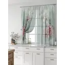 Комплект тюль 2 шт на ленте Comfy Way Свилс - 175 CW579175 150x160 см вуаль цвет зеленый