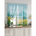 Комплект тюль 2 шт на ленте Comfy Way Свилс - 73 CW579073 150x160 см вуаль цвет желтый
