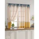 Комплект тюль 2 шт на ленте Comfy Way Свилс - 05 CW579005 150x160 см вуаль цвет синий