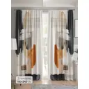 Комплект штор 2 шт на ленте Comfy Way Базовая Коллекция CW521244 150x240 см жаккард цвет оранжевый