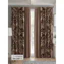 Комплект штор 2 шт на ленте Comfy Way Базовая Коллекция CW521228 150x240 см жаккард цвет коричневый