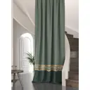 Тюль на ленте At Home Олгрионс AT753053 150x260 см вуаль цвет зеленый