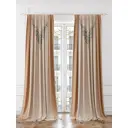 Комплект штор на ленте At Home Блирионс AT952165 150x280 см вуаль цвет коричневый