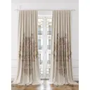 Комплект штор на ленте At Home Лимрис AT952028 150x280 см вуаль цвет серый