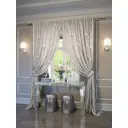 Комплект штор на ленте At Home Клемес AT980111 220x280 см вуаль цвет серый