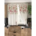Комплект штор на ленте At Home Тотенос AT961069 150x180 см вуаль цвет зеленый