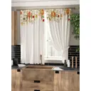 Комплект штор на ленте At Home Санрис AT961076 150x180 см вуаль цвет красный