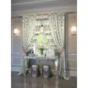 Комплект штор на ленте At Home Плюир AT980138 220x280 см вуаль цвет серый