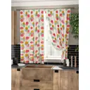 Комплект штор на ленте At Home Кридион AT961086 150x180 см вуаль цвет серый