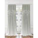 Комплект штор на ленте At Home Слоринс AT952207 150x280 см вуаль цвет зеленый