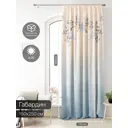 Тюль на ленте At Home Лагвинс AT581200 150x250 см вуаль цвет синий