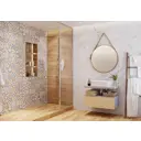 Плитка настенная Global Tile Marmaris GT128VG_MSK, 25x50 см, цвет белый
