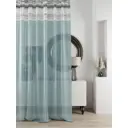 Тюль на ленте At Home Ливартис AT588122 150x250 см вуаль цвет бирюзовый