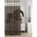 Тюль на ленте At Home Ливартис AT588121 150x250 см вуаль цвет коричневый