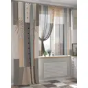 Комплект штор на ленте At Home Тенвиак AT549042 150x240 см вуаль цвет бежевый