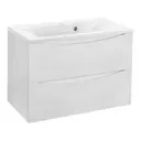 Тумба с раковиной Vincea Mia 800 G.White VMC-2MA800GW VCB-3M800W