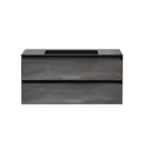 Тумба с раковиной Vincea Luka 100 G.Stone BlackVMC-2L100GS VCB-13100B 100