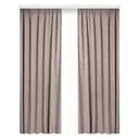 Штора на ленте Миртек Doga жаккард 180x290 см цвет мокко 2009981177235