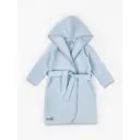Банный халат Amarobaby AB-OD22-WAF2502/19-110 размер 5/6 лет цвет синий