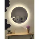Зеркало для ванной Alfa mirrors Светлана 60 Svet-60t с подсветкой 60x60см